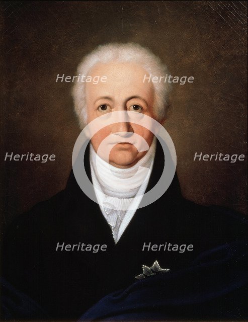 'Portrait of the author Johann Wolfgang von Goethe', (1749-1832), 1818.  Artist: Ferdinand Jagemann