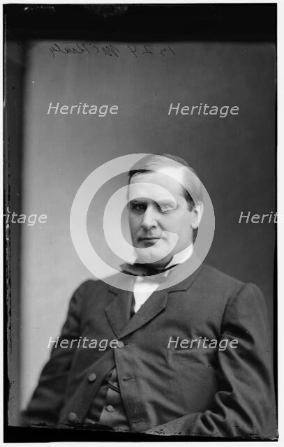 President William McKinley, between 1870 and 1880. Creator: Unknown.