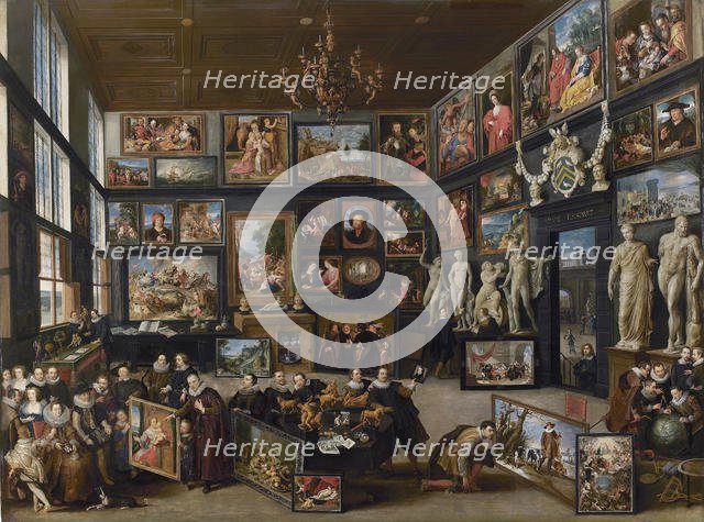 The Gallery of Cornelis van der Geest, 1628. Creator: Haecht, Willem van (1593-1637).