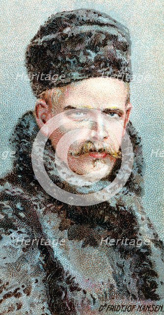 Fridtjof Nansen (1861-1930), Norwegian Arctic explorer, scientist and diplomat, 1915. Artist: Unknown