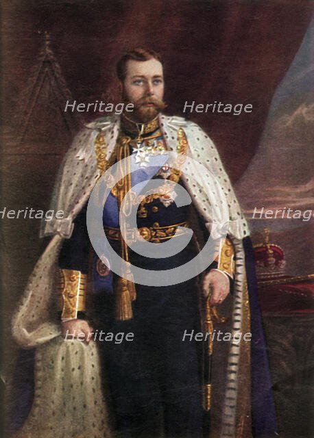 'H.M. King George V', c1911. Creator: Unknown.