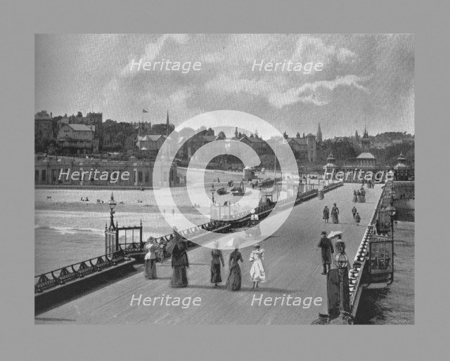 Bournemouth Pier, c1900. Artist: William James Reed.