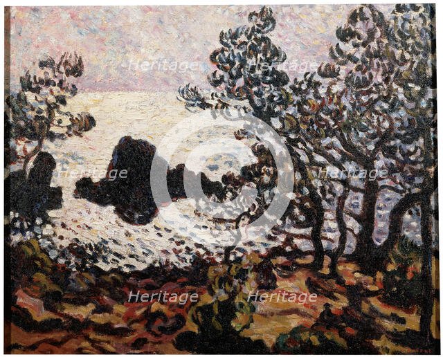 'Sea at Anthéor', c1907.  Artist: Louis Valtat