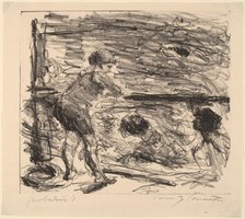 Badeanstalt (The Bath House), 1920. Creator: Lovis Corinth.