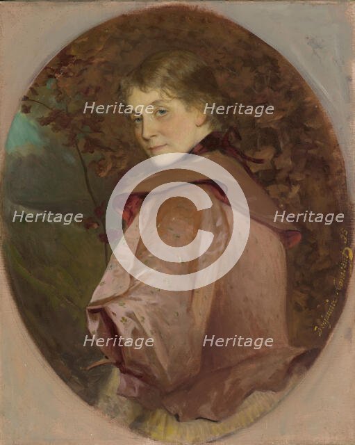 Mary Henderson, 1895. Creator: Jean Joseph Benjamin Constant.