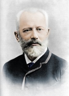 Pyotr Ilyich Tchaikovsky (1840 - 1893), Russian composer. Artist: Charles Reutlinger.