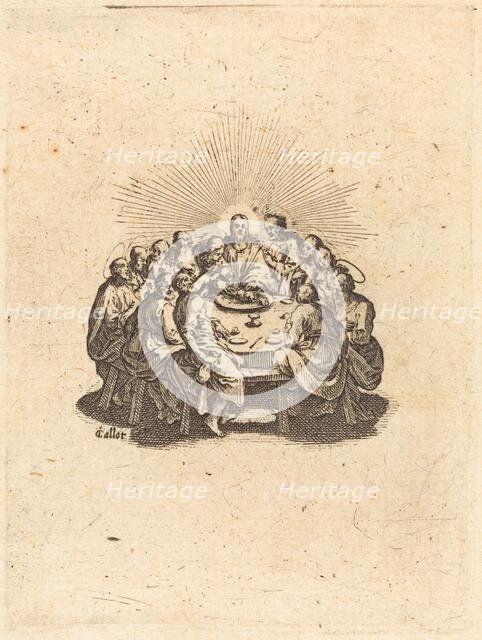 The Last Supper, 1618. Creator: Jacques Callot.