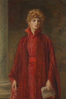 Portia, 1886. Creator: John Everett Millais.