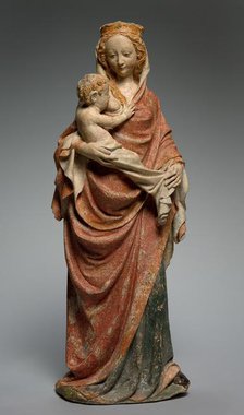 Virgin Nursing the Christ Child, c. 1380. Creator: Unknown.