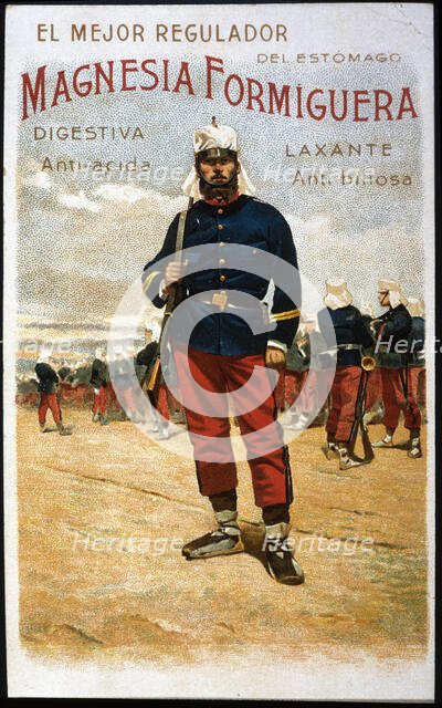 Advertising brochure for the pharmaceutical product 'Magnesia Formiguera', 1902. Creator: Cusachs i Cusachs, José (1850-1909).