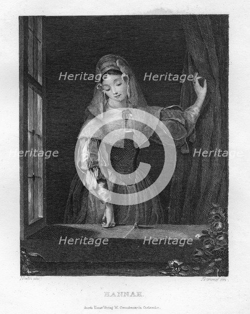 'Hannah', c1833. Artist: Frommel