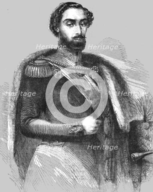'Prince Stirbey,Hospodar of Wallachia', 1854. Creator: Unknown.