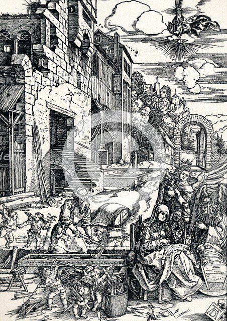 'The Rest during the Flight to Egypt', 1506 (1906). Artist: Albrecht Durer.