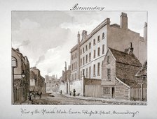 Parish Work House, Tanner Street, Bermondsey, London, 1828.                                       Artist: John Chessell Buckler