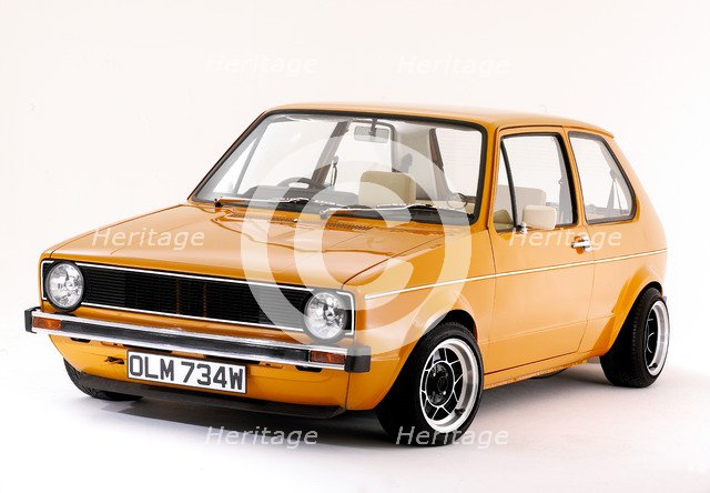 1980 VW Golf MK1. Artist: Unknown.