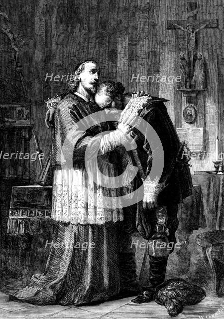 The International Exhibition - "L'Innominato", painted by Guardassoni, of Bologna, 1862. Creator: W Thomas.