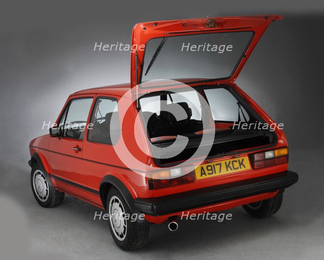 1983 Volkswagen Golf Gti mk1. Artist: Unknown.