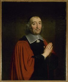 Portrait of Germain Pietre, Paris city prosecutor (1641-1654), 1654. Creator: Philippe de Champaigne.