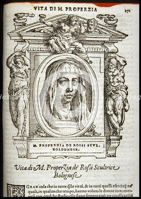 Properzia de' Rossi, ca 1568.