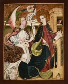 The Annunciation from the Church in Ciecina, between 1465-1515. Creator: Unknown.