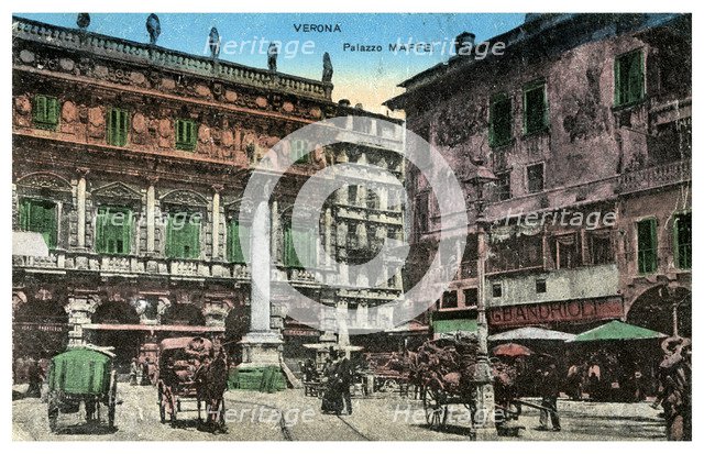Palazzo Maffei, Verona, Italy, late 19th or early 20th century(?). Artist: Unknown