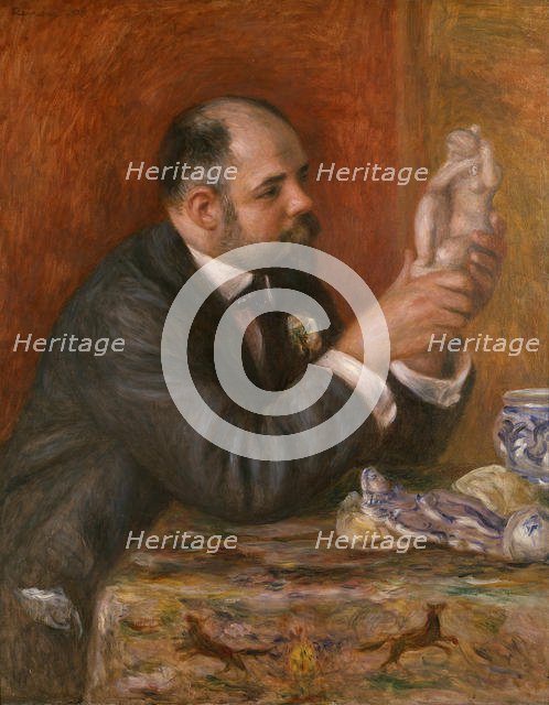 Portrait of Ambroise Vollard (1865-1939), 1908. Creator: Renoir, Pierre Auguste (1841-1919).