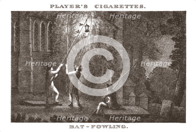 'Bat-Fowling', (1924).  Creator: Unknown.