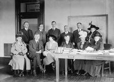 District Public Schools - Board of Directors, Wilson Normal School. Suzie Root Rhodes..., 1918. Creator: Harris & Ewing.