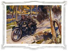 'The Despatch Rider', 1916. Artists: Unknown, Cyrus Cuneo.