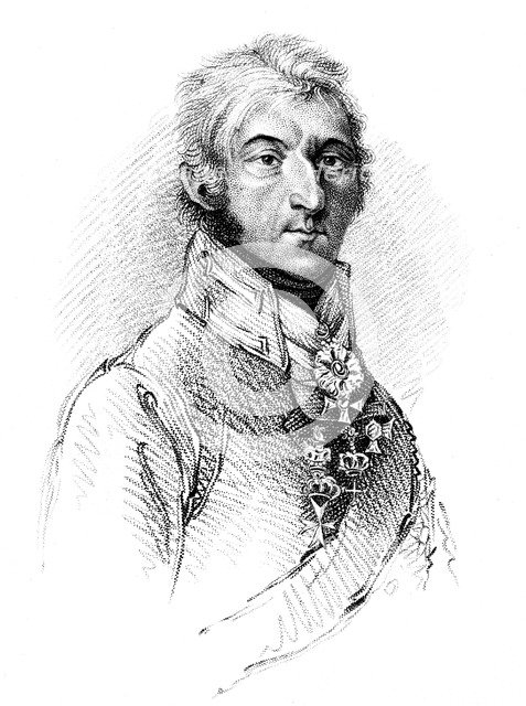 Prince Pyotr Bagration, Russian general. Artist: Unknown