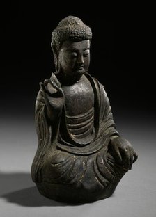 Seated Buddha, 10th-12th century. Creator: Unknown.