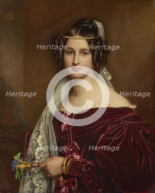 Princess Crescentia von Oettingen-Oettingen und Wallerstein (1806-1853), 1836. Creator: Stieler, Joseph Karl (1781-1858).