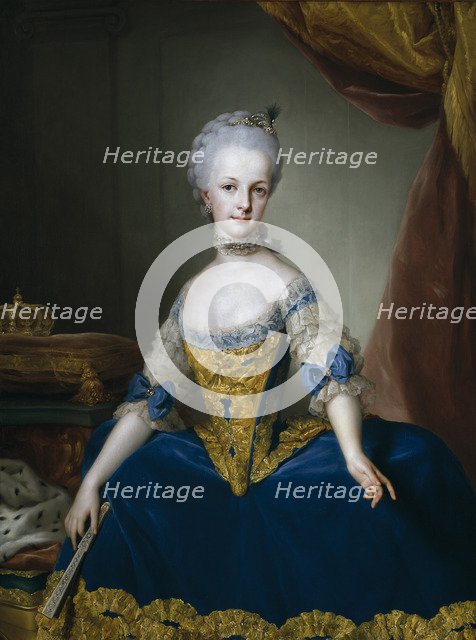 Archduchess Maria Josepha of Austria (1751-1767), ca 1767.