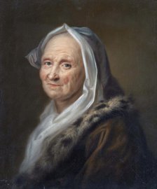 Portrait of an Old Lady, c18th century. Creator: Balthasar Denner.