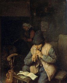 'A Flautist', c1660. Artist: Adriaen van Ostade