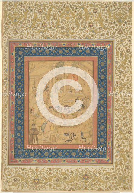 European Banquet Scene, c. 1600. Creator: Unknown.