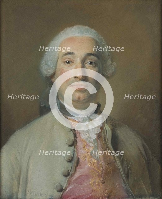 Portrait of Joseph Thérèse Michel de Grilleau (1717-1789) , 1751.