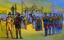 Execution in Barcelona of father Joan Gallifa and his companions in 1809 during the revolution ag…