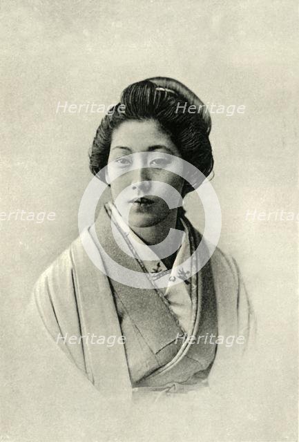 'A Japanese Lady', 1891. Creator: Unknown.