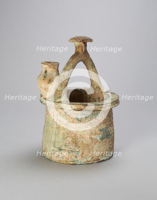 Wellhead with Water Bucket, Eastern Han dynasty (A.D. 25-220). Creator: Unknown.