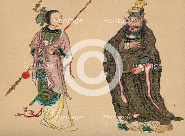 'Heroes and Heroines of Chinese History', c1903, (1904). Artist: Unknown.