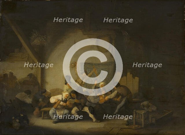 Peasants Making Merry. Creator: Adriaen van Ostade.