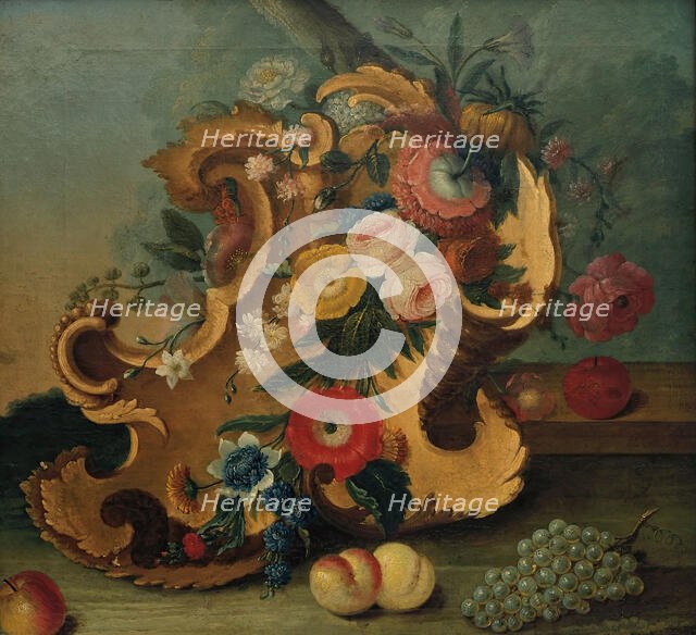 Door lintel, (c18th century). Creator: Unknown.