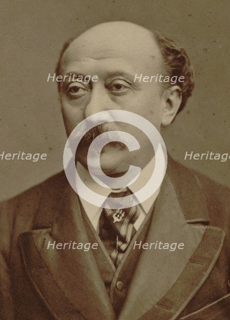 Portrait of the composer Luigi Arditi (1822-1903), 1875.