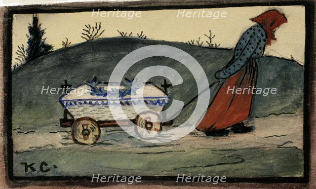 Last journey, c1930s. Creator: Kalle Carlstedt.