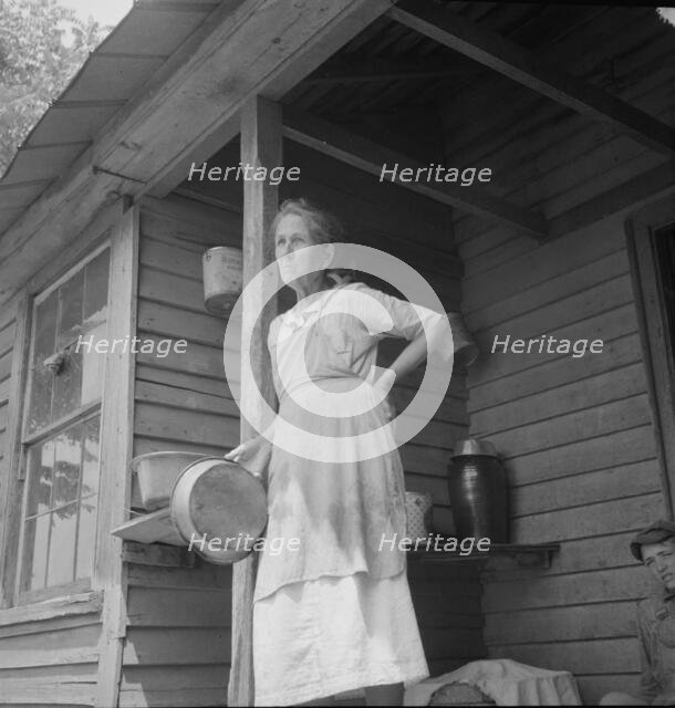 Grandmother of sharecropper family near Chesnee, South Carolina, 1937. Creator: Dorothea Lange.