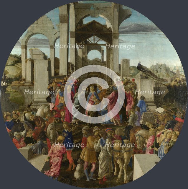The Adoration of the Kings, ca 1470-1475. Artist: Botticelli, Sandro (1445-1510)