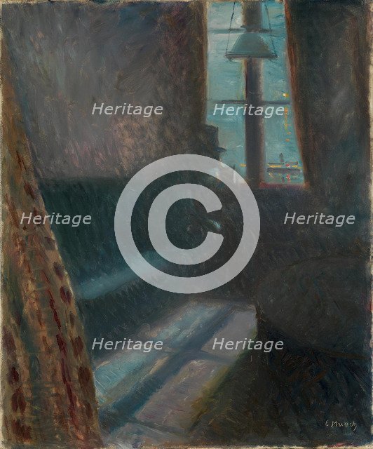 Night in Saint-Cloud, 1890. Artist: Munch, Edvard (1863-1944)