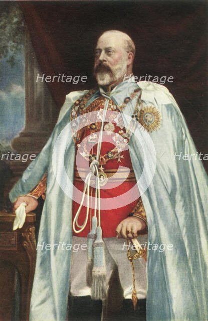 'Edward VII', (c1911). Creator: W&D Downey.