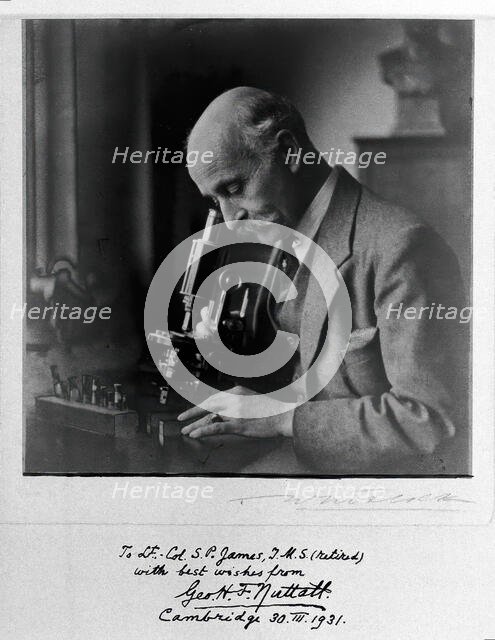 George Henry Falkiner Nuttall, 1931. Creator: T Whitlock.